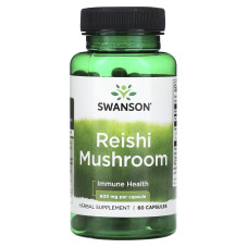 Рейши Экстракт - Swanson, США, 60 капсул