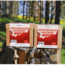 Мухомор Королевский Сушеный – отборные шляпки (100г) для микродозинга