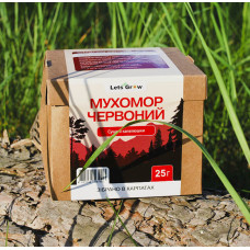 Мухомор Красный Сушеный - отборные шляпки (25г) для микродозинга